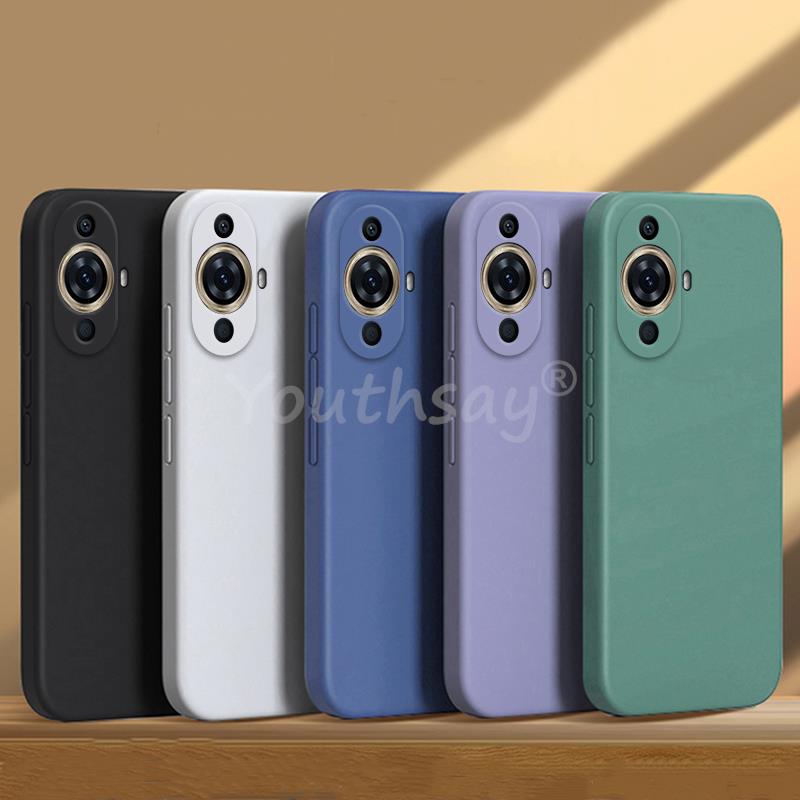 Huawei Nova 12 - Funda de silicona líquida para Huawei