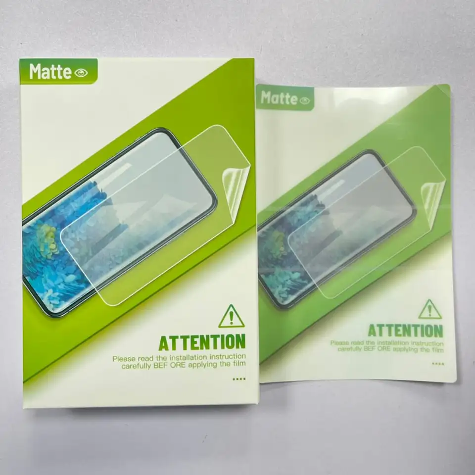 50 protectores de pantalla de  - Flexible Tpu Film reseña y precio